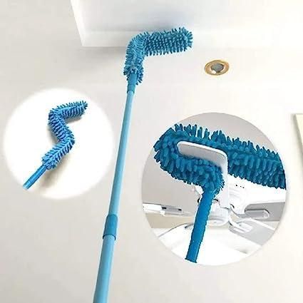 Cleaning Brush Feather Microfiber Duster with Extendable Rod